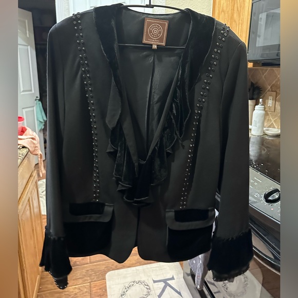 Double D Ranch Black Jacket - Picture 1 of 3